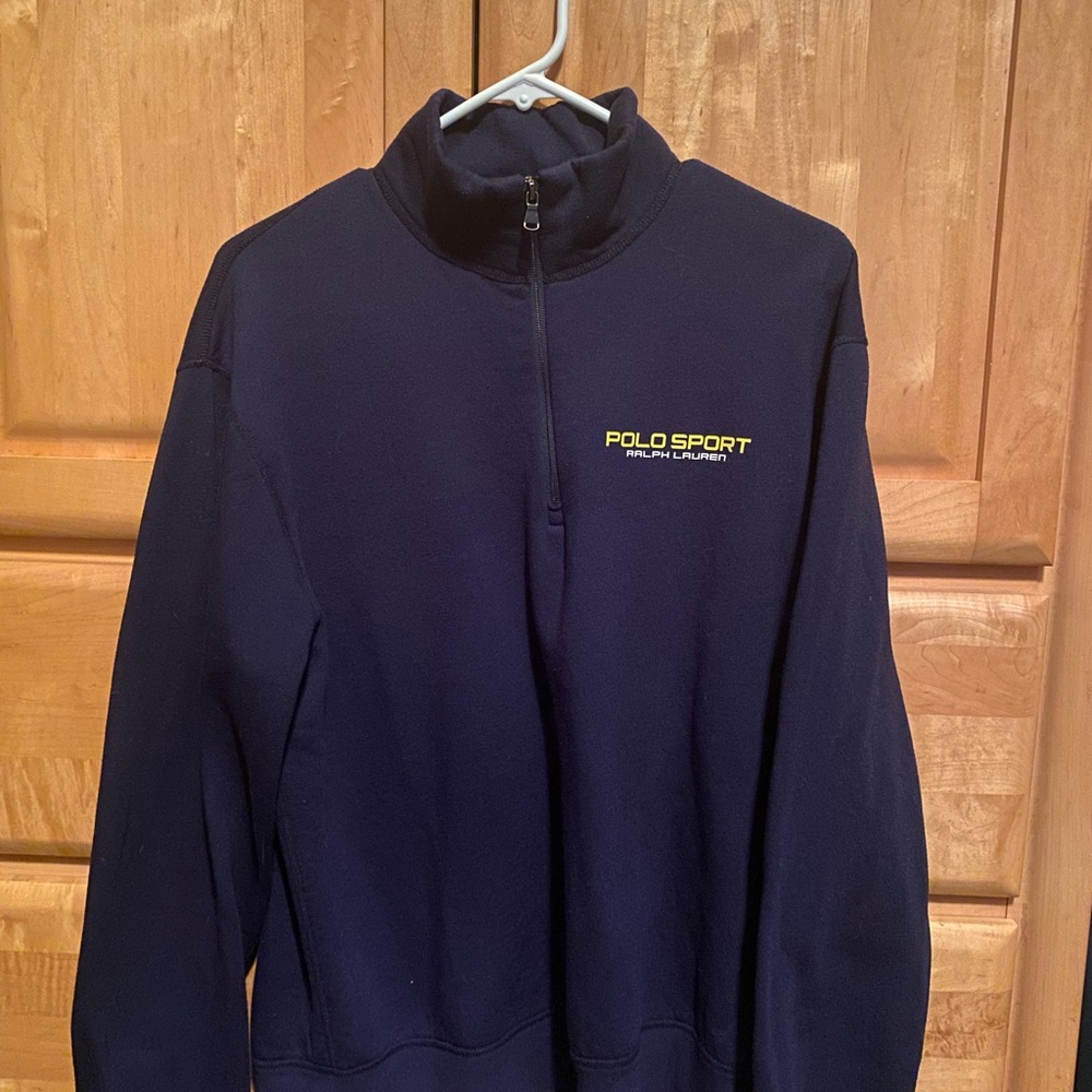 Polo sport 3/4 zip up